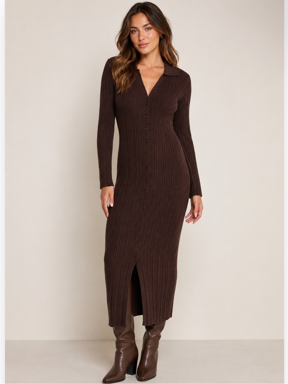 NWT Z Supply Danity‎ Rib Knit Sweater Dress Bodycon Fall Winter Flattering